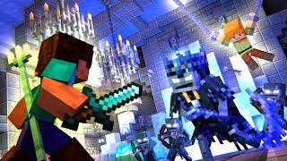 THE STRAY KINGDOM - Alex and Steve vs Stray Skeleton Army (Minecraft Animation Movie)