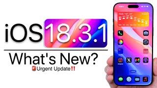 iOS 18.3.1 is Out! - What's New?