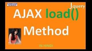 "Unlock the Power of jQuery 16: Master the AJAX Load Method in Minutes! " IN HINDI