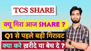 TCS Share News Today • Why TCS Share Fall Today ? TCS Share News