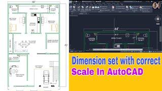 Import File with Correct scale in Autocad || PDF File to Autocad GWG.