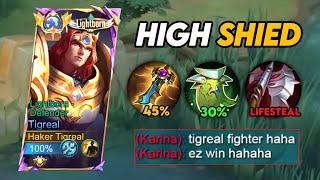 WHEN GLOBAL TIGREAL ABUSE HIGH SHIELD AND LIFESTEAL BUILD FOR 2025(must try)