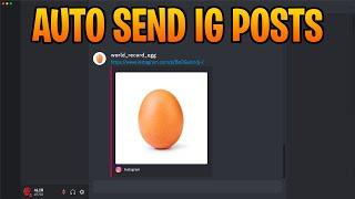 How to Send Instagram Post Automatically to Discord