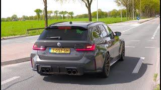 800HP BMW M3 G81 Touring with Decat Exhaust- LOUD Accelerations & Launch Controls!