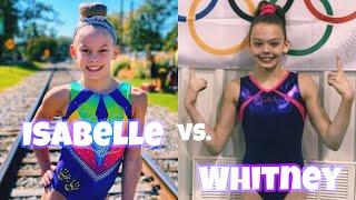 Isabelle Roberts vs. Whitney Bjerken | Level 9 (Floor and Beam)