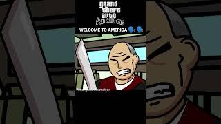 GTA SAN ANDREAS WELCOME TO AMERICA  (Animation) #gtasanandreas #gta