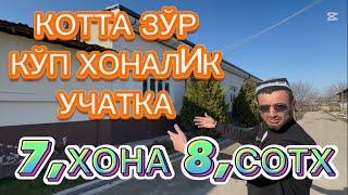 КОТТА КЎП ХОНАЛИК УЧАСТКА 7,ХОНА 8,СОТХ