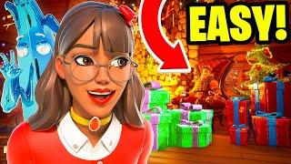 How to Complete ALL WINTERFEST QUESTS in Fortnite! (Winterfest Challenges)