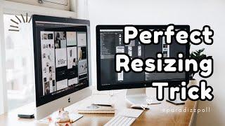 #1 Image Resizing Technique You Need to Know in Photoshop