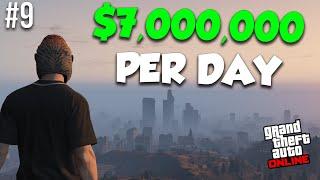 HOW TO MAKE $7,000,000 PER DAY in GTA ONLINE! | Rags to Riches FINALE #9