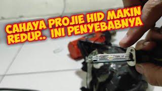 Cahaya Projie HID motor makin redup.. ini penyebabnya