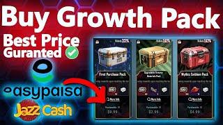 How To Buy Growth Pack WIth EasyPaisa/JazzCash In PUBG Mobile || Buy Growth Pack In PUBG Mobile