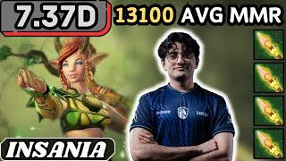 7.37d - Insania ENCHANTRESS Hard Support Gameplay - Dota 2 Full Match Gameplay