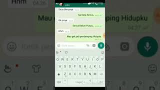 Prank Text Nembak Cewek Baru Kenal Di WhatsApp ,,.Hasilnya Wowww