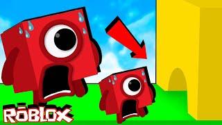 Numberblocks Play Easy Grow Obby in Roblox!