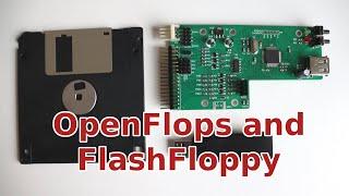 OpenFlops and FlashFloppy Firmware for an Open Source Floppy Drive Emulator as a GoTek Alternative