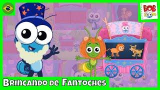 Brincando de Fantoches | Bob Zoom | Vídeo Infantil Musical Oficial @BobZoom