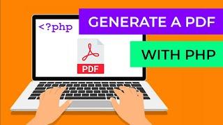 Generate a PDF with PHP