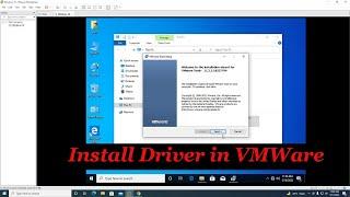 Install drivers in vmware workstation | Install Driver in Virtual Machine