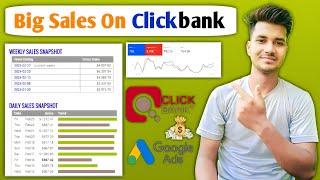 Get Big Sales On Clickbank Using Google Ads Agency Account | Clickbank Affiliate Marketing 2024