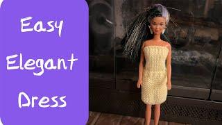 Knit Doll Dress - Barbie / Judy / Skipper