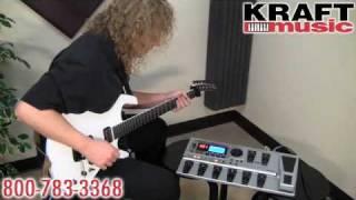 Kraft Music - Boss GT-10 Effects Pedal Demo with Johnny DeMarco