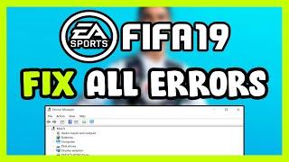 FIX FIFA 19 Crashing, Not Launching, Freezing, Stuck, Black Screen & Errors
