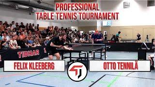 TomorrowTT PRO tournament - Felix Kleeberg vs Otto Tennilä - Group 3.