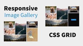 Responsive Masonry layouts Using CSS Grid | Flip Card Effect | DesignTorch