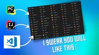 Try Out this CUSTUM Dark Themes in ANY IDEs | VS code | Pycharm | intellj