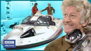 1973: JON PERTWEE in the WHOMOBILE | Blue Peter | Retro Transport | BBC Archive