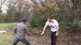 How to use a Bo Staff like Morgan (Walking Dead) – Combat Bo Strikes