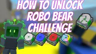 HOW TO REPAIR ROBO BEAR AFTER BEESMAS (Unlocking Robo Bear Challenge)! Roblox Bee Swarm Simulator