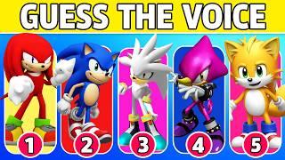 Guess The Sonic the Hedgehog 3 Characters by Voice | Movie Quiz