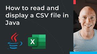 How to read and display a CSV file in Java