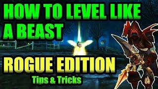 Classic WoW Rogue Leveling Guide! Level Like a BEAST!