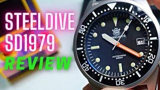 Steeldive SD1979 Review. A Squale 50 Atmos Homage.