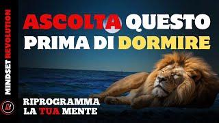 Riprogramma la Tua Mente mentre Dormi con Affermazioni ‘Io Sono’ per Motivazione e Autostima.