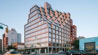 ODA creates stepped terraces at corner of Brooklyn condo building