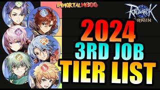 3RD JOB CLASS TIER LIST!! [2024] - RAGNAROK ORIGIN