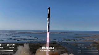 Replay! SpaceX Starship launches on 6th flight, booster splashes down in Gulf