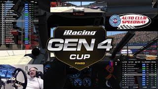 Not the wall again! - NASCAR GEN4 CUP - Auto Club!