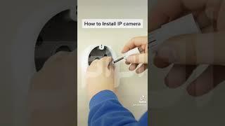 How to Install Professional IP Camera