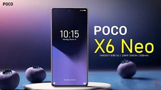 Poco X6 Neo 5G Price, Official Look, Design, Camera, Specifications, 12GB RAM, Features | #pocox6neo