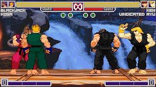 MUGEN - Koga & Blackjack vs. Vindicated Ryu & Ken - Download