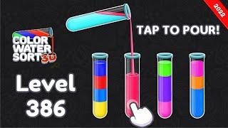 Color Water Sort Puzzle: Liquid Sort It 3D - Level - 386 | Hire Games