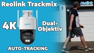 Die neue REOLINK TRACKMIX mit Dual-Objektiv, AUTO-ZOOM & TRACKING (Outdoor)