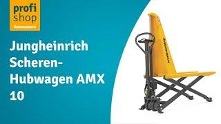 Jungheinrich Scheren-Hubwagen AMX 10 - handhydraulisch