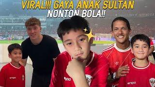 SALUT!! DUKUNG TIMNAS!! RAFATHAR RELA NONTON KE STADION LANGSUNG!! CIPUNG IRI GABISA IKUT NONTON!!