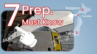 Japan –7 Tips to Smooth Transfer at Shin-Hakodate Hokuto Station to Sapporo